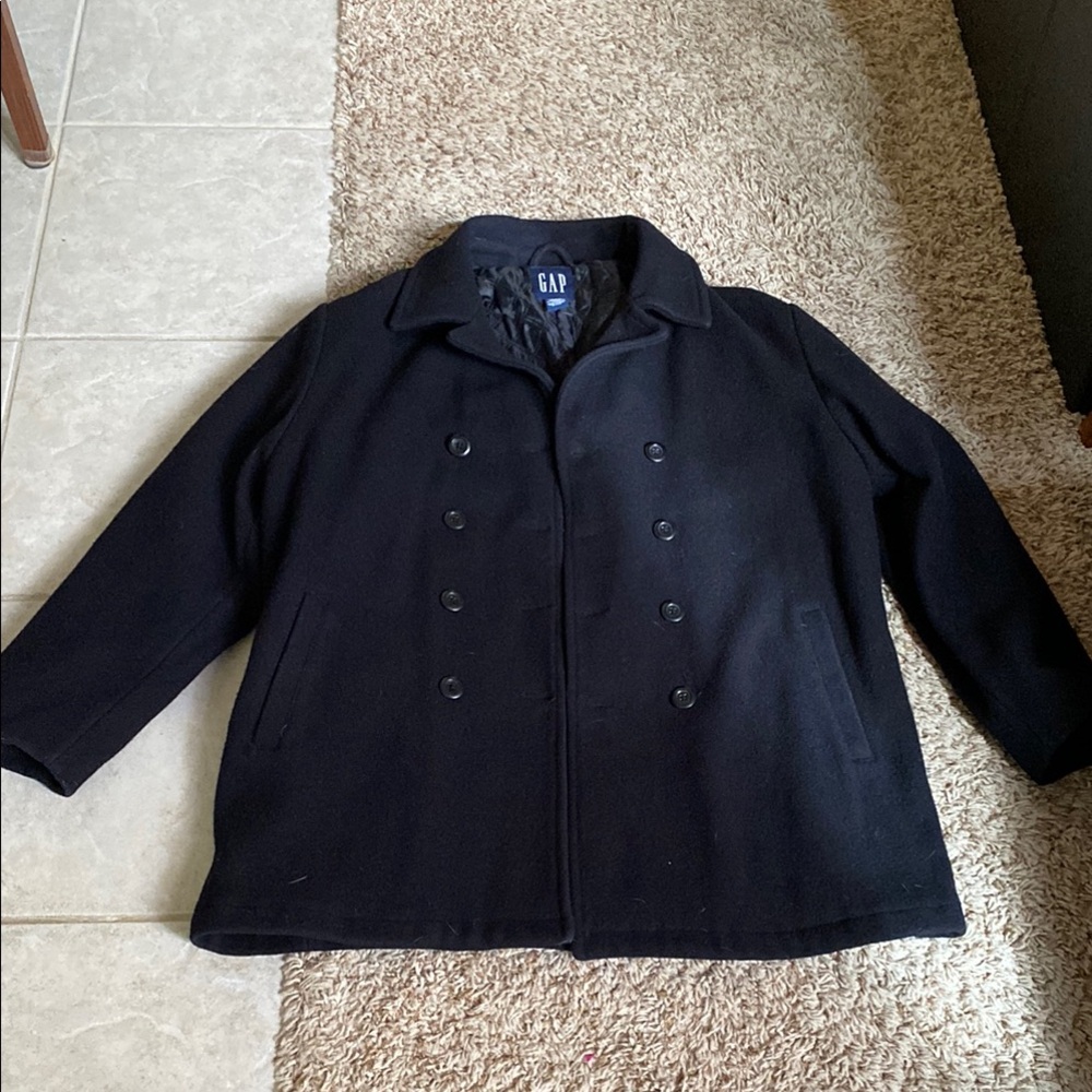 GAP Black Peacoat Classic Structured Design